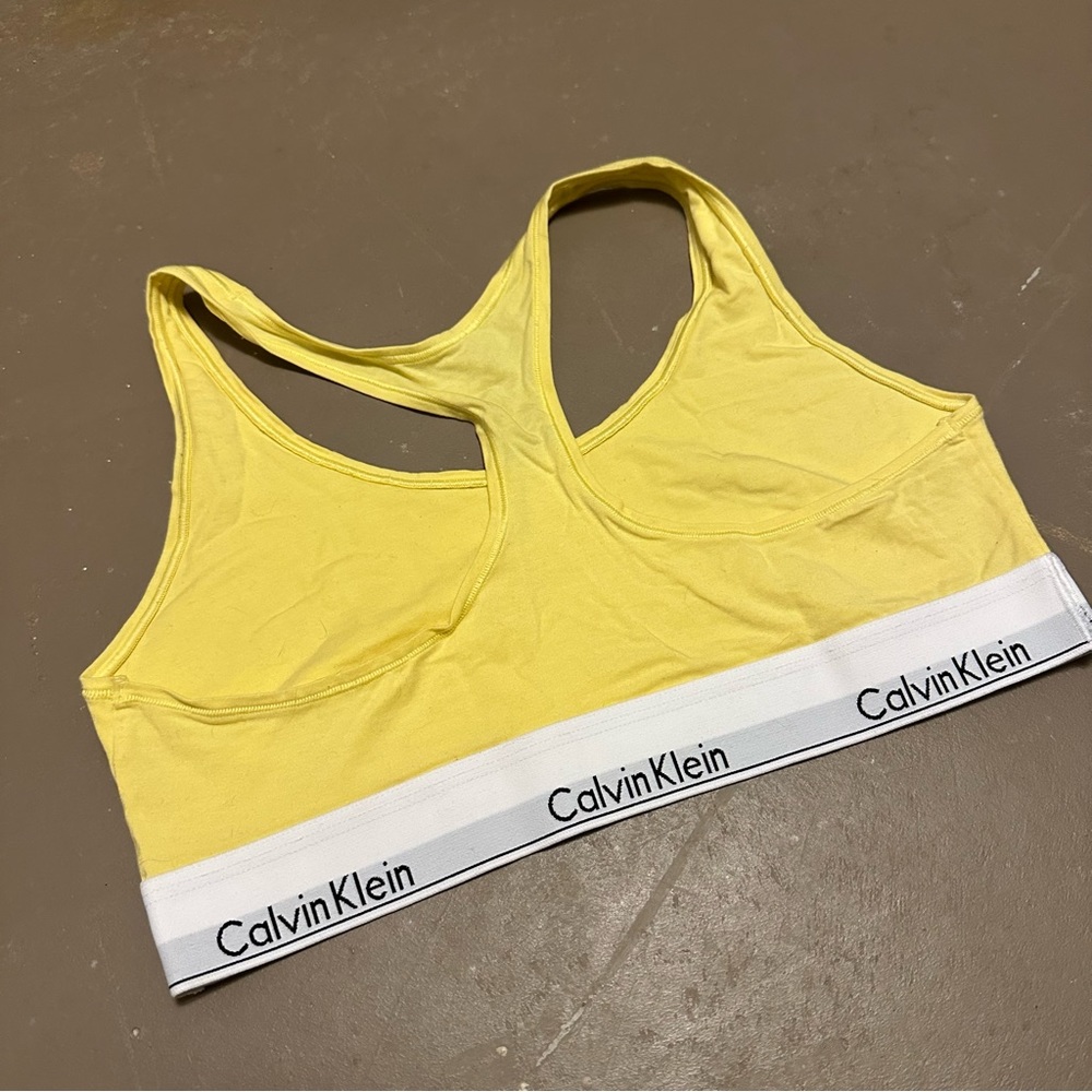 Calvin Klein Racerback Bra - Picture 2 of 3